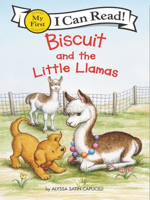 cover image of Biscuit and the Little Llamas
